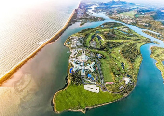 碳的“歸零”密碼 | 龍焱光電建材助力博鰲東嶼島零碳示范區建設